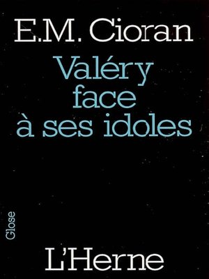 cover image of Valéry face à ses idoles